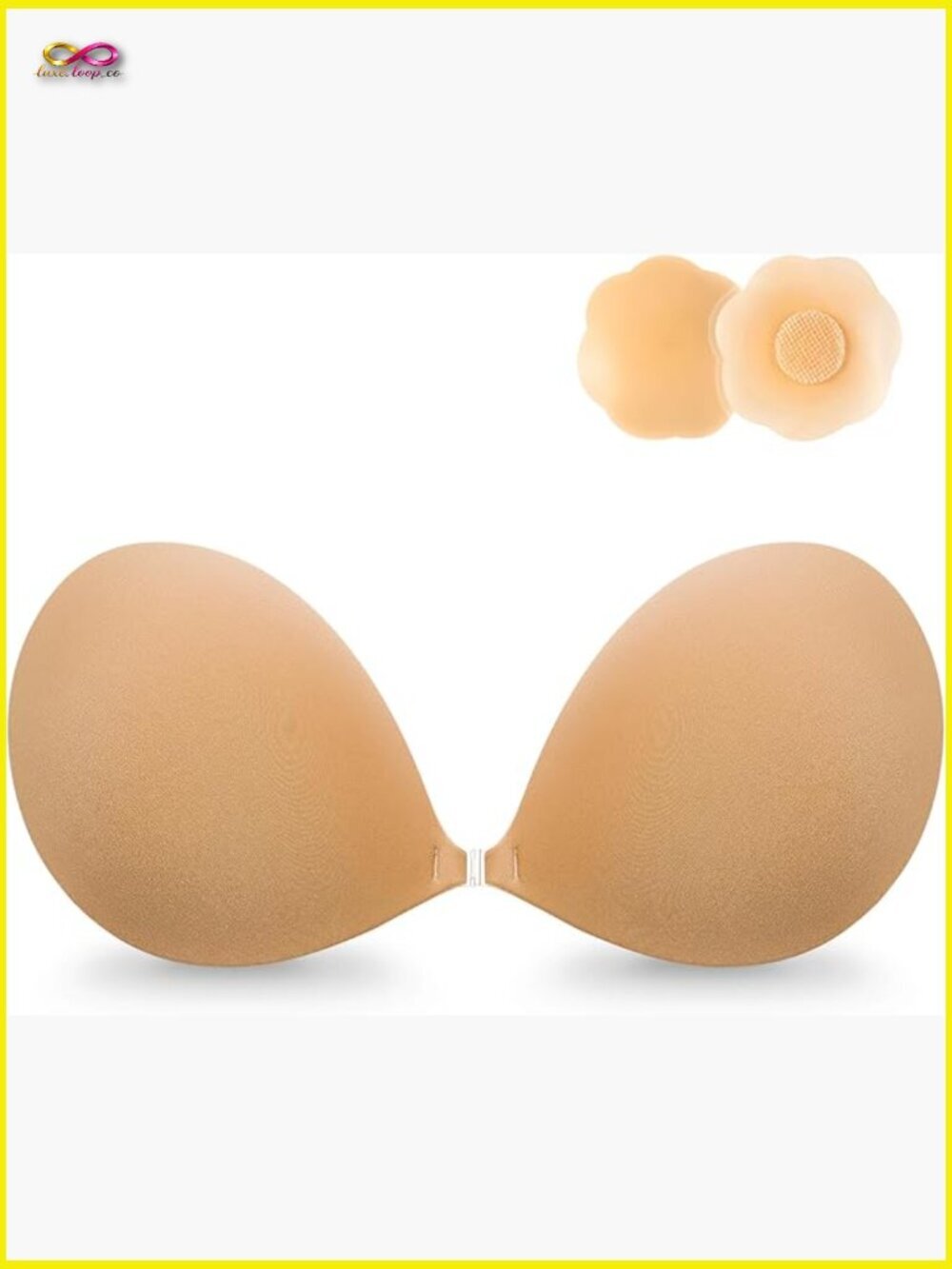 Adhesive Strapless Bra Reusable Silicone Push Up Invisible Backless Sticky Bras
